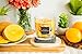 Aromascape 3-Wick Scented Jar Candle, Mango & Passion Fruit