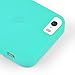Hovisi display anti shock silicone flap flip cover case for IPhone 5/5S/SE (GREEN)