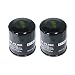 2pk Oil Filter Replaces John Deere AM107423 Kawasaki 49065-2078 Club Car 1016467 Robin 261-65902-A0 Onan 122-0737-03 Cub Cadet 490-201-0001 primary