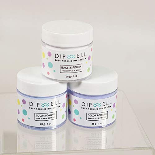 Dip Powder Nail Kit (Pastel Color Starter), Acrylic Powder and Gel