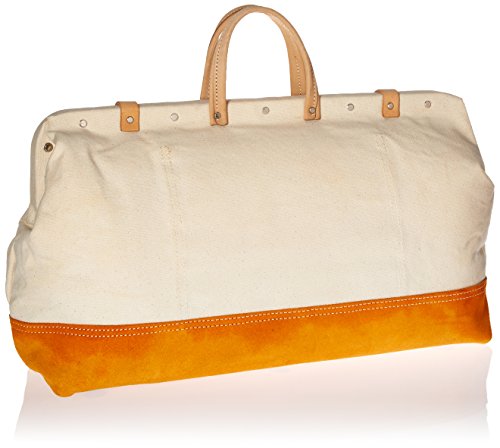 Style n Craft 97516 20" Mason's Tool Bag in Canvas/Suede Leather Combination - Thumbnail 2
