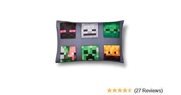 Amazon Com Pillow Case Standard By Minecraft Home Kitchen