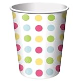 Creative Converting Sweet Treats Hot or Cold Beverage Cups, 8 Count