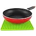 4Pcs Silicone Pot Holder, Trivet Mat, jar Opener, spoon Rest - Non Slip, Flexible, Durable, Heat Resistant Hot Pads(7-inch)