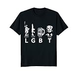 Mens Liberty Guns Beer Trump T Shirts Funny Parody LGBT Gifts Large Black