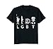 Mens Liberty Guns Beer Trump T Shirts Funny Parody LGBT Gifts Large Black