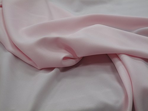 white Solid Poly Poplin Fabric By The Yard - 1 Yard