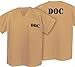 Prison Costume Jail Tan Top Jail Prisoner Ladies or Men