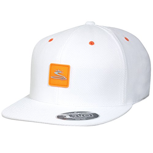 Cobra Snake Patch Snapback 2015 CLOSEOUT White Adjustable
