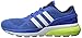 adidas NEO Men's Cloudfoam Flow Shoe,Blue/White/Yellow,8 M US