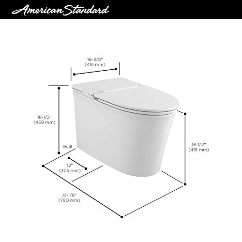 American Standard 2548A100.020 Studio S Toilet, White Pricepulse