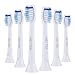 Replacement Brush Heads for Philips Sonicare ProtectiveClean Toothbrush,fit DiamondClean Plaque Control Gum Health HealthyWhite FlexCare Sonic Electric Handles by HSYTEK 6 Pack