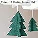 Sorrel + Fern Baby Crib Mobile (Starry Woodland Night, Long Evergreen) - Nursery Decoration Ceiling Mobile and Baby Shower for Boys & Girls
