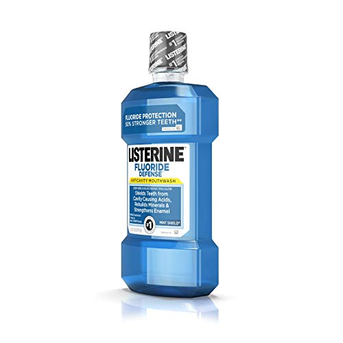 Listerine Fluoride Defense Anticavity Mouthwash, Mouth Rinse For Bad