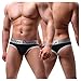 Arjen Kroos Men's Thong Underwear Soft Mesh Lace Stretch G-String Underwear