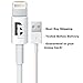 Charging Cables by BE® Connected - 3 Feet USB to 8 pin charger for iPhone 5, 6, iPad Air, Mini, 4th Gen, iPod Touch 5th Gen. Lightning Cable. Data Sync and Charging Cable Charger. IOS 8, 9+ (1 Pack)