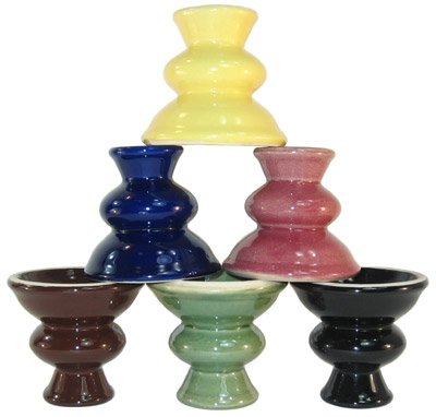 Large Hookah Bowl Black