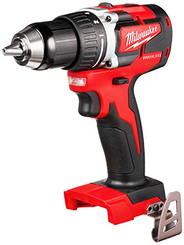 Milwaukee M18 18-Volt Lithium-Ion Brushless Cordless 1/2 Inch Compact Drill/Driver (Tool-Only) 2801-20 (Best 18v Cordless Drill On The Market)