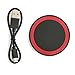 2 Pack Universal QI Wireless Cell Phone Charger Works with all Qi-Enabled, Samsung Galaxy iPhone x, 8, Note Edge Plus S6 S7 S8, Nexus, Nokia Lumia, LG, HTC 8X / Droid DNA & All Qi Enabled Smart Phone