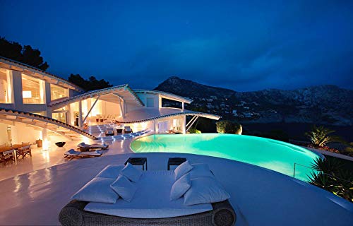 COOLWEST 36W LED Pool Light PAR56 12V AC/DC, Waterproof IP68 Underwater Lighting, Replace Halogen Bulbs 300W