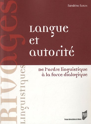 Langue et autorité