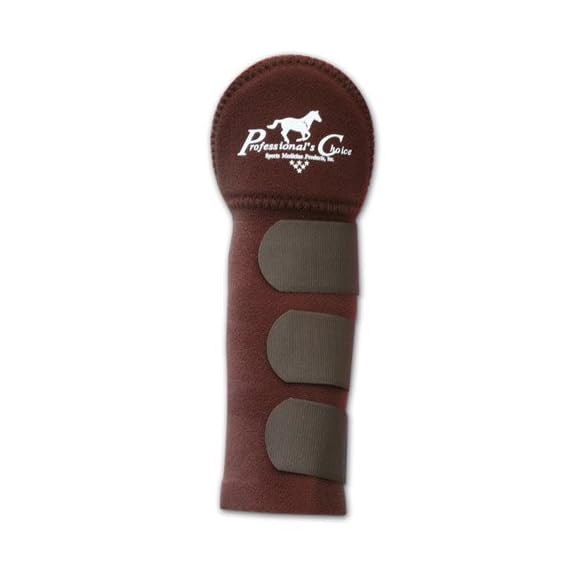 Professionals-Choice-Equine-Tail-Wrap-Universal-Size-Chocolate-Brown