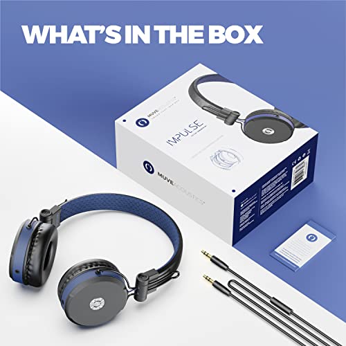 MuveAcoustics Over Ear Headphones Wired Wired Over the Ear Headphones Recording Headphone & In