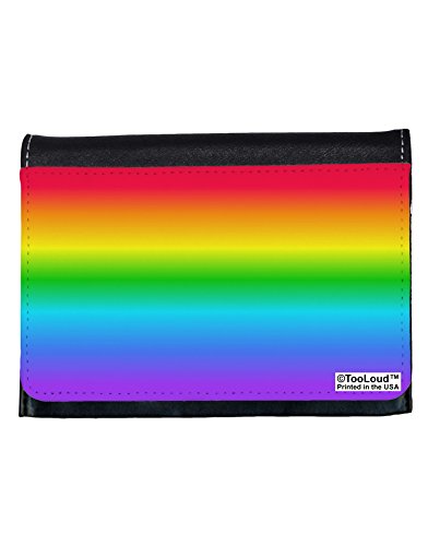 TooLoud Horizontal Rainbow Gradient Ladies Wallet All Over Print