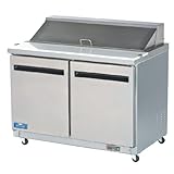 Arctic Air AST48R Two Door Sandwich Prep Table