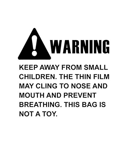 Shop4Mailers Warning Suffocation Labels 2