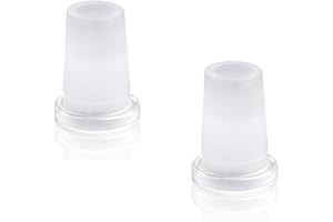 BMTick Glass Tube Pipe Joint Adapter Connector 10/14 and 14/18 Joint Sizes For Chemistry Laboratory Set Up (2, 14/18 Joint)