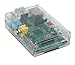 sb components Raspberry Pi Case for Model B Fully Enclosed (Clear)