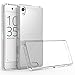 Tektide Case Compatible for Sony Xperia X Performance, [Invisible Armor] Drop Protection Soft Silicone Rubber TPU Case/Skin Cover/Bumper
