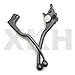 XKH Group Carbon Fiber Motorcycle Brake Clutch Hand Levers For Suzuki Gsxr 600 750 Katana 750F Sv650 Sv650S