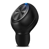 Bluetooth Headphones, Wallfire Best Wireless Sports Earphones w/Mic 4.1 Stereo Sweatproof Earbuds for Gym Running Playtime, Magnetic Bluetooth Headset (Mini Earphone)