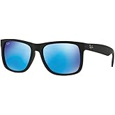 Ray-Ban RB4165 JUSTIN Sunglasses For Men For Women+BUNDLE with ACCESSORY EYEWEAR KIT