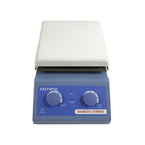 110v SH-4 5000ml Heavy Duty 19x19cm Ceramic Plate Hotplate Magnetic Stirrer