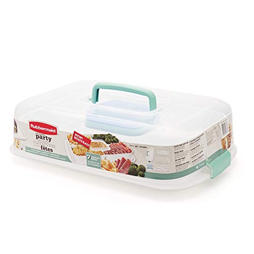 Rubbermaid Specialty Bread Keeper Food Storage Container, Red 1777190