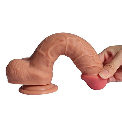 image for UC Global Trade Inc Dildo 8 inch Realistic Lifelike Penis Toy with Suc
