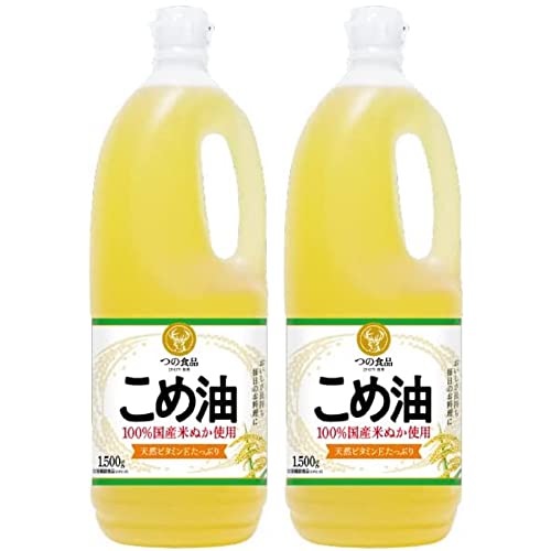 築野食品　こめ油　1500ｇ×2本商品画像