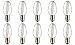10-Pack - Bulbs for Scentsy Plug-In Nightlight Warmer wax diffuser, 15W 120V primary