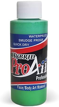 Face Painting Makeup - ProAiir Waterproof Makeup - 2.1 oz (60ml) Alien