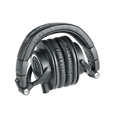Audio-Technica ATH-M50x Professional Studio Monitor Headphones (Certified Refurbished) - Audio-Technica