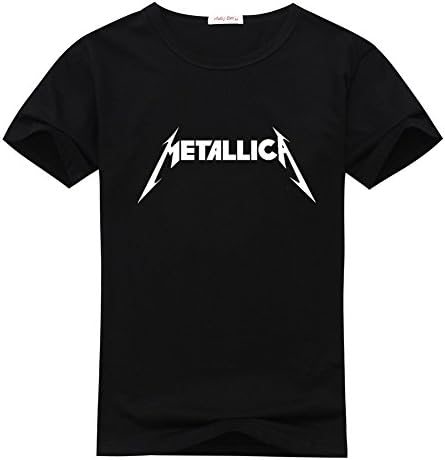 Metallica For Men's Printed Short Sleeve Tee Tshirt XXX-Large Black