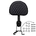 AUFER Detachable Adjustable Plug-in Driver Backrest + Mounting Kit, for Indian Chief Chieftain Roadmaster Springfield 2014-2018