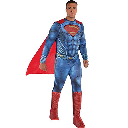 Adult Superman Man of Steel Halloween Costumes for Men