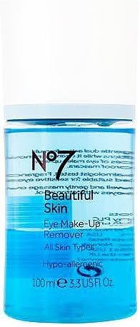 No7 Boots Eye Make Up Remover 100ml All Skin Types Gentle Waterproof Mascara