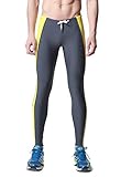 DESMIIT Men's Compression Running Tights Pants