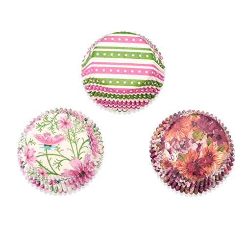 Gifbera Cupcake Liners Colorful Paper, Ideal Flower Baking Cups for Holidays and Parties, 150 Pack