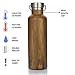Stainless Steel Water Bottle - Insulated Wide Mouth Thermos Water Bottle Lets You Easily Add Ice or Fruit - New Double Walled Vacuum Bottles Designed to be Leak Proof To Keep Drinks Ice Cold